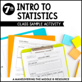 Intro to Statistics: Class Sample Activity