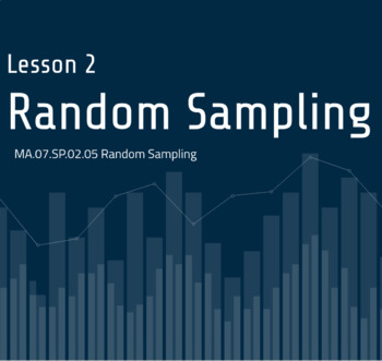 Preview of Intro to Statistics Lesson #2 - Random Sampling (Editable)