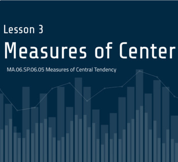 Preview of Intro to Statistics Lesson #3 - Measures of Center (Editable)