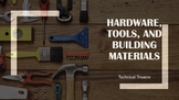Intro to Theater Hardware, Tools, and Materials