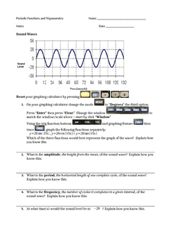 Preview of Intro to Trig - Full typed guided notes and performance task problems built in