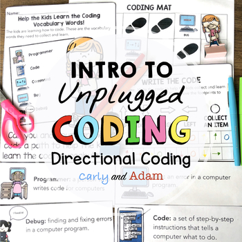 Preview of Intro to Unplugged Coding: Directional Coding