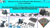 Intro to VEX IQ 1st Gen Mini Workshop