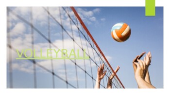 Intro to Volleyball by PE Sisters | TPT