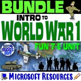 Intro to WWI BUNDLE | FUN World War I Resources | 7-E Unit