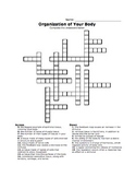 Intro to the Body Crossword