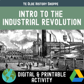 Preview of Intro to the Industrial Revolution Digital Notebook for World History or AP Euro