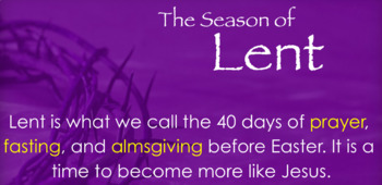 Preview of Intro to the Season of Lent, Mardi Gras, and Ash Wednesday Interactive Lesson
