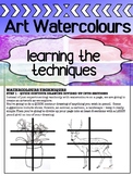 Intro to watercolours for middle school and high school - 