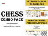 Introduce Chess, Busy Book for Home Schooling, Combo Pack