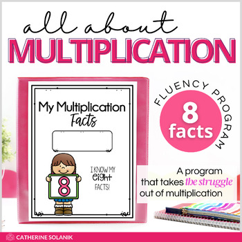 Preview of All About Multiplication Facts - 8 Facts | Fact Fluency & Intervention