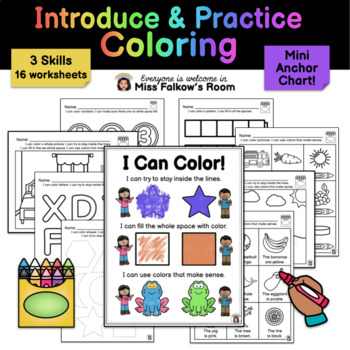 Preview of Introduce & Practice Coloring