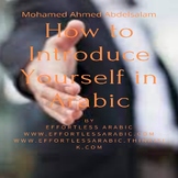Introduce Yourself in Modern Standard Arabic