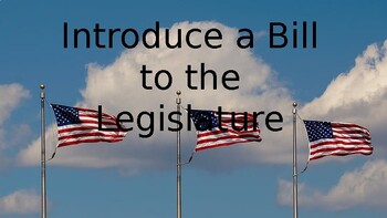 Preview of How a Bill Becomes a Law Activity