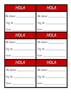 Introduce Yourself In Spanish Game By Leticia Salido Tpt