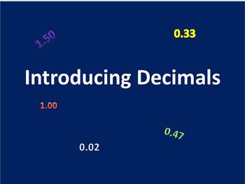 Preview of Introducing Decimal Concepts and Reasoning