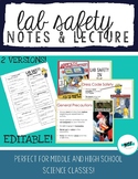 Introducing Lab Safety Station Activity and Notes - 2 Versions