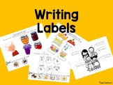 Introducing Labels Concept | Writing Labels Kindergarten W