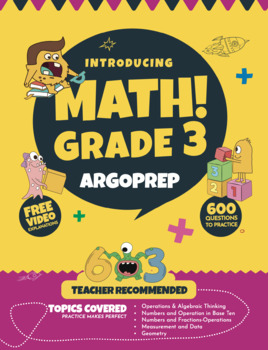 Preview of Introducing Math Grade 3: (186 pages eBook + video explanations)