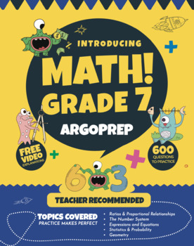 Preview of Introducing Math Grade 7: (294 pages eBook + video explanations)