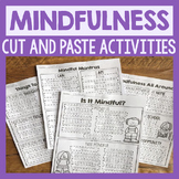 Mindfulness Cut And Paste Activities For Lessons On Mindfu