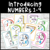 Introducing Numbers 1-9 Posters