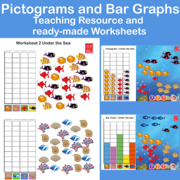 Preview of Collecting, organising  and displaying data with Pictograms and Bar Graphs