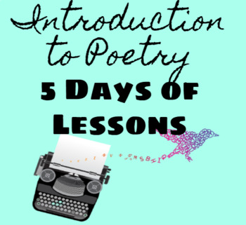 Introducing Poetry - 5 Days of Interactive Lessons! | TPT