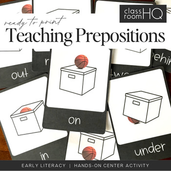 Preview of Prepositions Pack - Posters + Interactive PowerPoint