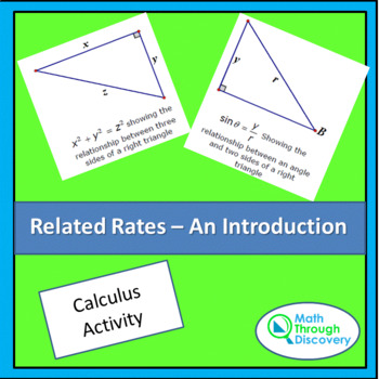 Preview of Calculus - Related Rates - An Introduction