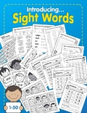 Introducing Sight Words 1-50: A 141-page Printable Activit