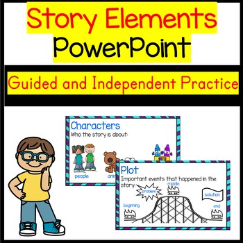 Introducing and Practicing Story Elements PowerPoint Lesson | TpT