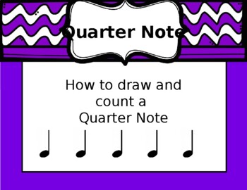 Preview of Introducing the Quarter Note