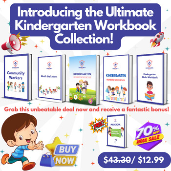 Preview of Introducing the Ultimate Kindergarten Workbook Collection!