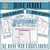 Introduction Bundle/math/ela/handwriting/phonics/alphabet/