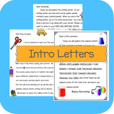 Introduction Letters for Little Learners