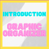 Introduction Paragraph Graphic Organizer