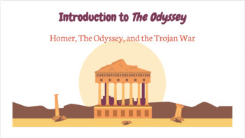 Preview of Introduction: The Odyssey, Homer, and Trojan War