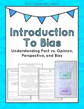 Preview of Introduction To Bias: Understanding Fact vs. Opinion, Perspective, & Bias