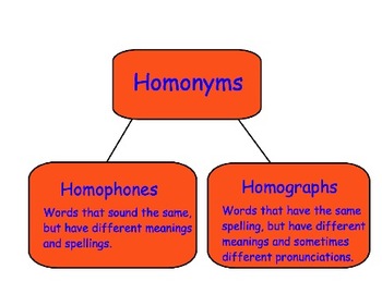 Preview of Introduction To Homonyms - SMART Board Lesson