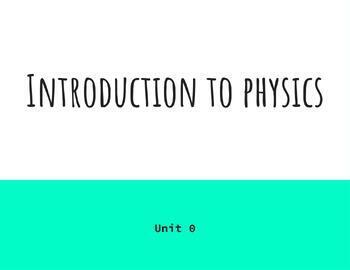 Preview of Introduction To Physics And Graphing (Spaghetti/Circumference and Diameter Labs)