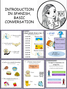 Preview of Spanish conversation, basic expressions