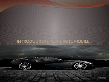 Preview of Introduction of an automobile