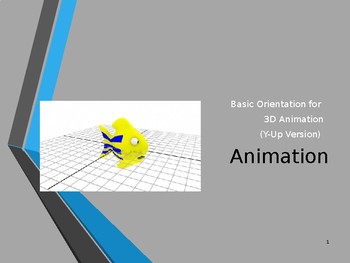 Preview of Introduction to 3D Animation - 3D Space