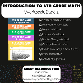 Preview of Introduction to 6th Grade Math