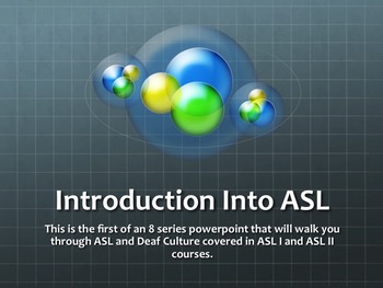 Preview of Introduction to ASL (1 of 8 units covered)