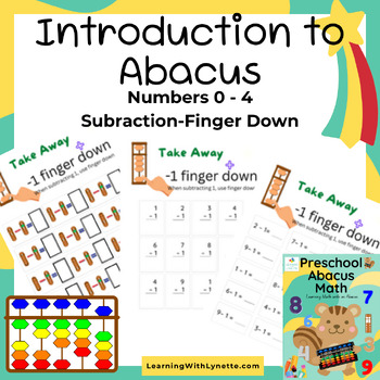 Preview of Introduction to Abacus, Subtraction Number 0-4