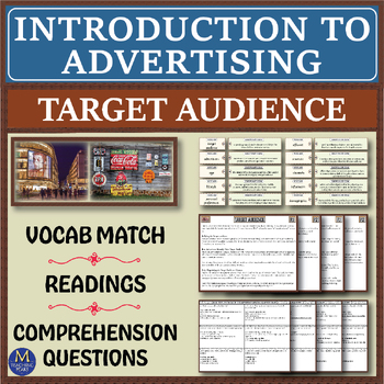 Preview of Introduction to Advertising Series: Target Audience