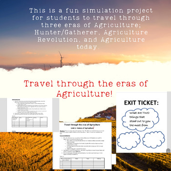 Preview of Introduction to Agriculture Project