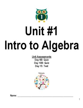 Preview of Introduction to Algebra